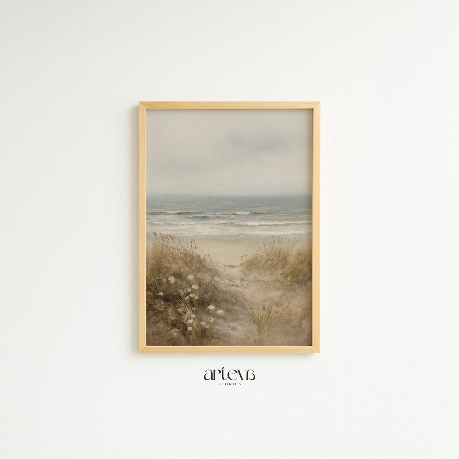 Dune Pathway to Sea – Vintage Coastal