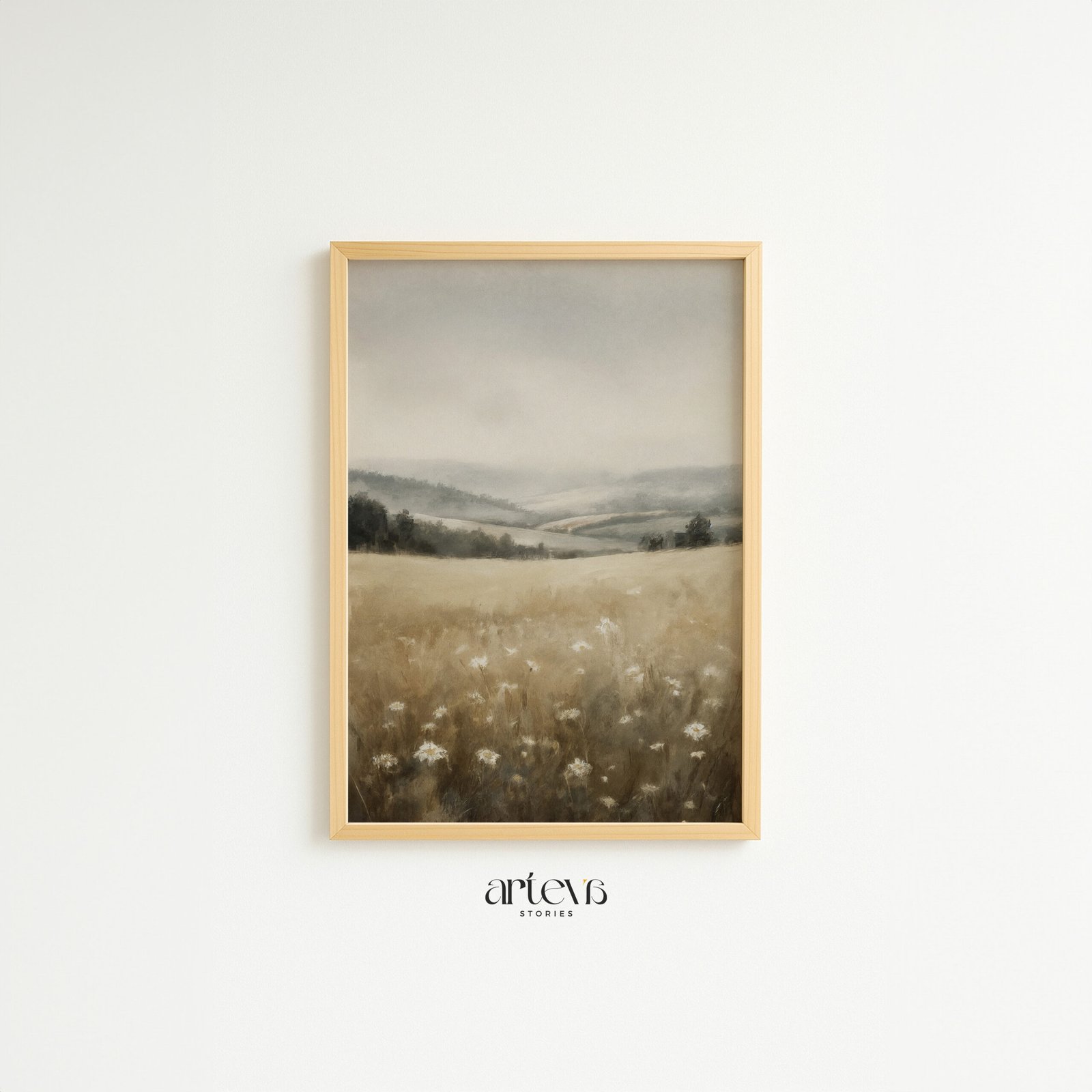 Meadow Slope – Vintage Wildscape Art