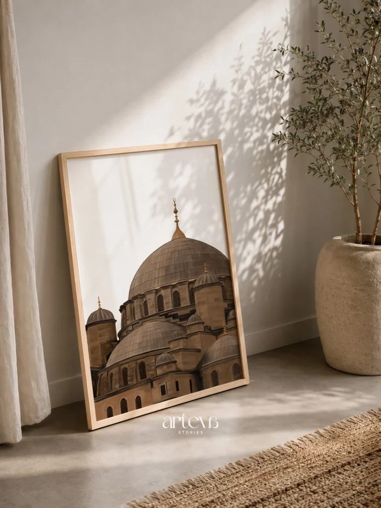 Sultan Ahmed Mosque – Blue Mosque – Ottoman Domes Art